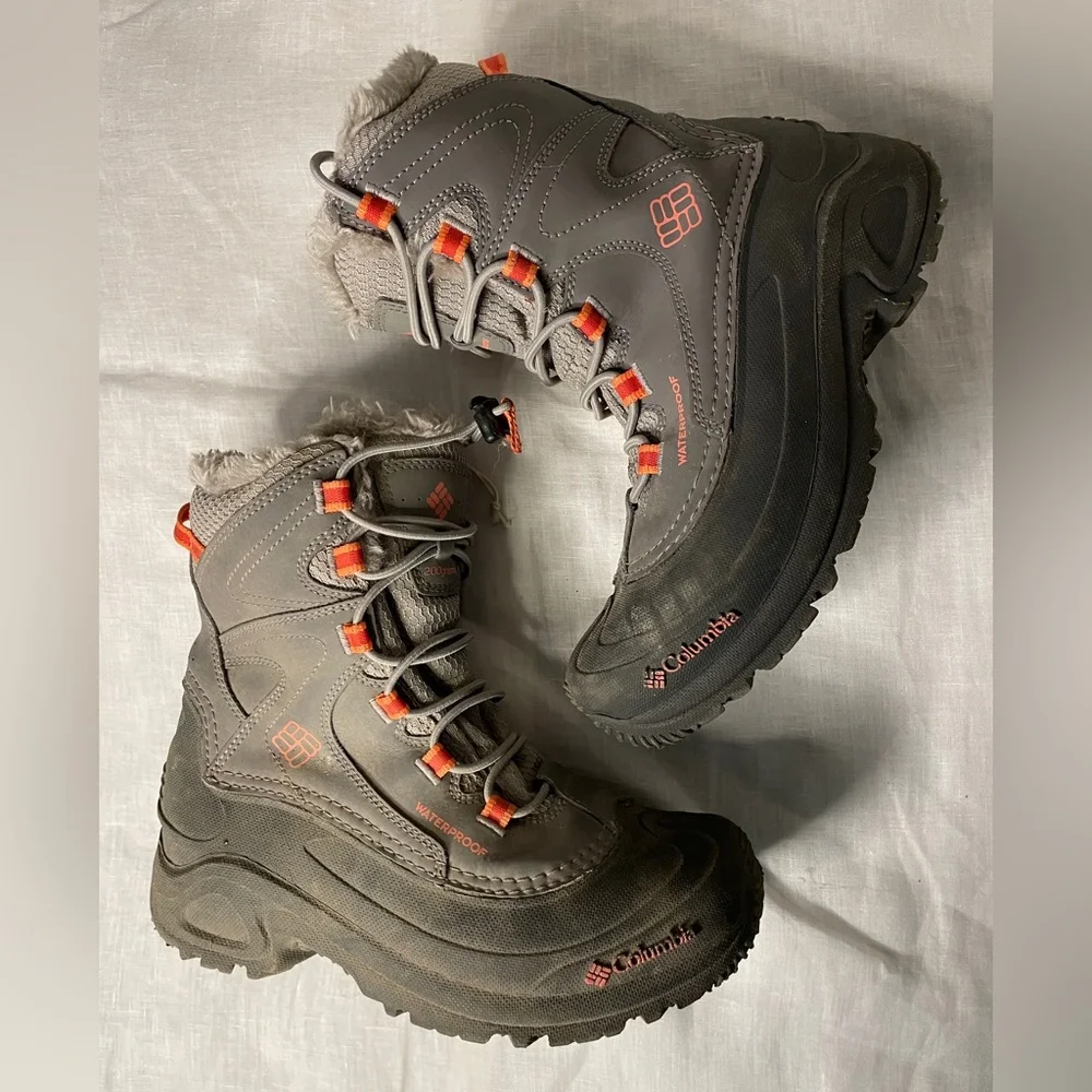 Columbia Bugaboot 200 grams Insulated Winter Snow Waterproof Girls Boots